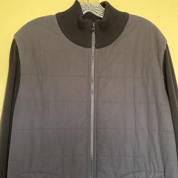 Banana Republic Men’s quilted combo jacket size L - Picture 4 of 15